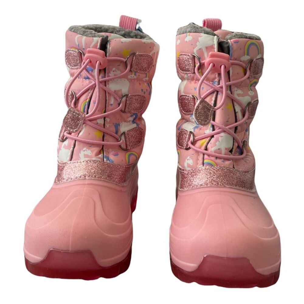 Rose Gold - Member's Mark Toddler Girl's Water Resistant Snow Boot W/ Warm Linin